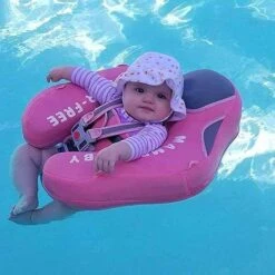 MamboBaby™ Newborn/Infant Baby Bath Float - Flamingo -Baby Products Store mambobaby flamingo swim float baby float for swimming pool proactive baby baby float for pool without sun canopy infant toddler swim trainer 30158035681433