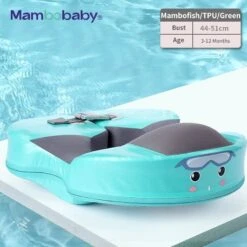 MamboBaby™ Infant Shoulder Baby Float For Age 3-12 Months -Baby Products Store mambobaby infant waist baby float for age baby float for swimming pool proactive baby non inflatable shoulder pool float for baby i toddler swim trainer 37111490511090