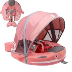 MamboBaby™ New Narwhal Swim Float For Age 3-24 Months -Baby Products Store mambobaby new narwhal swim float baby float for swimming8