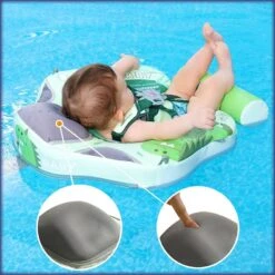 Mambobaby Non-Inflatable Baby Swim Trainer With Improved Tail - Dinosaur And Unicorn Design -Baby Products Store mambobaby non inflatable baby swim trainer with improved tail dinosaur and unicorn design proactive baby 40103524303090