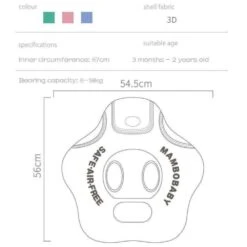 MamboBaby™ Infant/Toddler Baby Seat Ring Pool Float For Age 3-18 Months -Baby Products Store mambobaby seat swim float baby float for swimming pool proactive baby baby float for pool without sun canopy infant toddler swim trainer 31574902046873