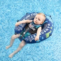 Mambobaby Self-Inflatable Baby Float With Canopy - Special Edition -Baby Products Store mambobaby self inflatable baby float with canopy special edition proactive baby 37167325053170