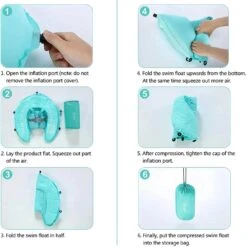 Mambobaby Self-Inflatable Baby Float With Canopy - Special Edition -Baby Products Store mambobaby self inflatable baby float with canopy special edition proactive4