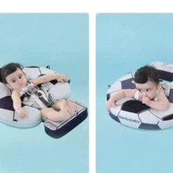 Mambobaby Swimming Float For Babies With Canopy - SoccerVariant -Baby Products Store mambobaby swimming float for babies with canopy soccer variant pu football 0 proactive baby 37591164125426