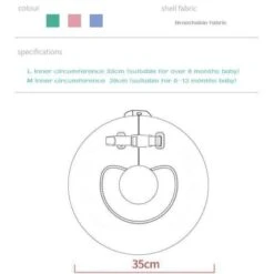 MamboBaby™ Swimming Neck Ring Float - Age 0-12 Months 35 MamboBaby™ Swimming Neck Ring Float - Age 0-12 Months -Baby Products Store mambobaby swimming neck ring float baby neck float for swimming pool proactive baby pool baby neck ring swimming float i infant toddler swim neck ring 31573094465689