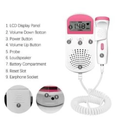 MetroDoc Baby Fetal Doppler -Baby Products Store metrodoc baby fetal doppler baby fetal doppler proactive baby metrodoc fetal doppler i baby heartbeat doppler i buy best baby doppler 30901533016217