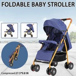 Missbaby™ Adjustable Baby Stroller For Infant And Toddlers