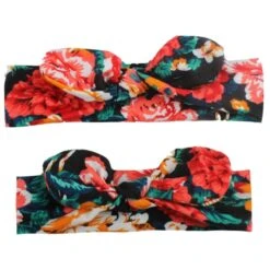 Mom Baby Headband Matching Combo I Floral Print Mom Daughter Hair Band -Baby Products Store mom baby headband matching combo i floral print mom daughter hair band type f baby headband proactive baby 40098555003122
