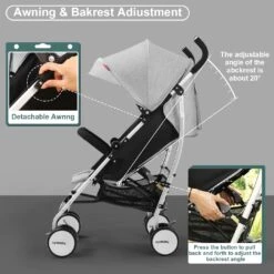 CynaBaby™ New Variant Light-Weight Baby Stroller -Baby Products Store multifunctional lightweight and compact travel folding stroller high landscape stroller newborn stroller proactive baby 36856758010098