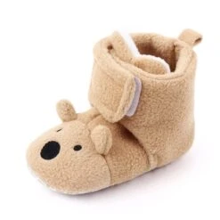 MYGGPP Babies First Walker Booties - Cotton Comfort, Soft, Anti-slip Infant Warm Boots -Baby Products Store myggpp babies first walker booties cotton comfort soft anti slip infant warm boots khaki 11cm 4 33 in 0 proactive baby 38195073417458