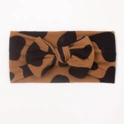 New Baby Leopard Print Headband With Bowknot -Baby Products Store new baby leopard print headband with bowknot c baby headband proactive baby 40098274148594