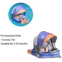 New Mambobaby Non-Inflatable Float With Canopy For Infant -Baby Products Store new mambobaby non inflatable float with canopy for infant proactive baby 41464163008754