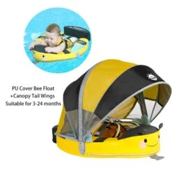 New Mambobaby Non-Inflatable Float With Canopy For Infant -Baby Products Store new mambobaby non inflatable float with canopy for infant proactive baby 41464163172594