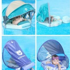 New Mambobaby Non-Inflatable Float With Canopy For Infant -Baby Products Store new mambobaby non inflatable float with canopy for infant proactive baby 41464180048114