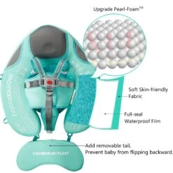New Mambobaby Non-Inflatable Float With Canopy For Infant -Baby Products Store new mambobaby non inflatable float with canopy for infant proactive baby 41464180211954