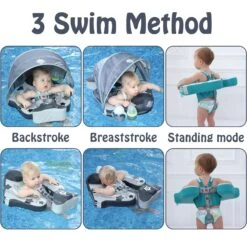 New Mambobaby Non-Inflatable Float With Canopy For Infant -Baby Products Store new mambobaby non inflatable float with canopy for infant proactive baby 41464180343026