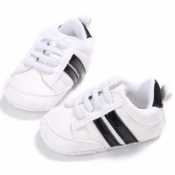 Pudcoco™ White Newborn/Infant Baby Stylish Shoes/Sneakers -Baby Products Store newborn baby sneakers baby footwear proactive baby 31639044456601