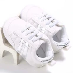 Pudcoco™ White Newborn/Infant Baby Stylish Shoes/Sneakers -Baby Products Store newborn baby sneakers baby footwear proactive baby 31639045406873