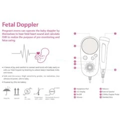 NewTechno Baby Fetal Doppler 17 NewTechno Baby Fetal Doppler -Baby Products Store newtechno baby fetal doppler proactive baby 36719972286706