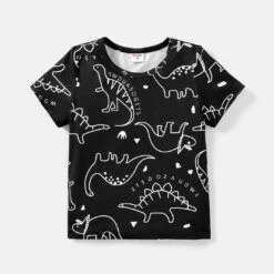 PatPat T-shirt For Baby Boys -Baby Products Store patpat t shirt for baby boys black and white dinosaur 18 24 months baby clothing proactive baby 40260297195762