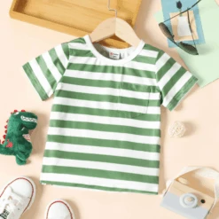 PatPat T-shirt For Baby Boys -Baby Products Store patpat t shirt for baby boys green 18 24 months baby clothing proactive baby 40156773417202