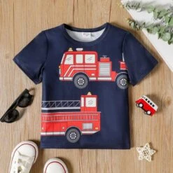 PatPat T-shirt For Baby Boys I Adorable Baby Boy T-Shirts -Baby Products Store patpat t shirt for baby boys i adorable baby boy t shirts navy blue 1 18 24 months baby clothing proactive baby 40197387813106