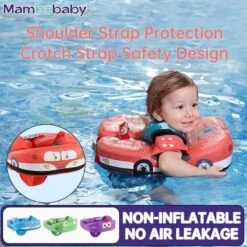 Mambobaby™ Pool Float With Crotch Safe Strap For Infant/Toddler For 6-36 Months -Baby Products Store pool float with crotch safe strap for infant toddler pr4