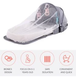 ProBaby Portable Baby Bed For Newborn With Mosquito Net -Baby Products Store portable baby bed for newborn with mosquito proactive baby 36954174652658