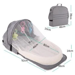 ProBaby Portable Baby Bed For Newborn With Mosquito Net -Baby Products Store portable baby bed for newborn with mosquito proactive baby 36954176913650