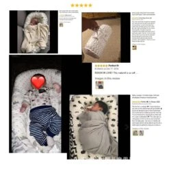 ProBaby Portable Baby Nest Bed For Newborn Baby- Size 80*50cm -Baby Products Store portable baby nest for newborn baby 80 50cm proactive baby 36957364584690