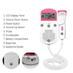 ProBaby Fetal Doppler -Baby Products Store probaby fetal doppler pink baby fetal doppler proactive baby pocket fetal doppler i baby heartbeat doppler i buy best baby doppler 30518749102233