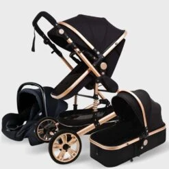 ProBaby™ Full Stroller For Newborn/Infant -Baby Products Store probaby full stroller for newborn infant black baby pram stroller proactive baby luxury baby stroller for newborn infant i baby stroller or palm online i all in one baby stroller 3093