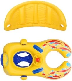 ProBaby Inflatable Baby & Parent Swimming Ring Float With Sun Canopy 23 ProBaby Inflatable Baby & Parent Swimming Ring Float With Sun Canopy -Baby Products Store probaby inflatable baby parent swimming ring float with sun canopy proactive baby 37114957725938