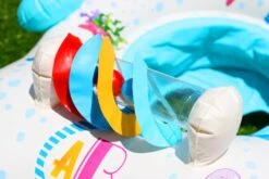 ProBaby Inflatable Baby & Parent Swimming Ring Float With Sun Canopy 26 ProBaby Inflatable Baby & Parent Swimming Ring Float With Sun Canopy -Baby Products Store probaby inflatable baby parent swimming ring float with sun canopy proactive baby 37114958676210