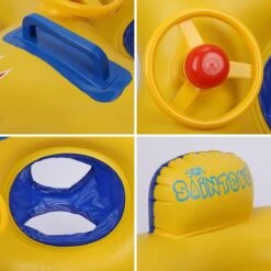 ProBaby Inflatable Baby & Parent Swimming Ring Float With Sun Canopy 28 ProBaby Inflatable Baby & Parent Swimming Ring Float With Sun Canopy -Baby Products Store probaby inflatable baby parent swimming ring float with sun canopy proactive baby 37114958938354