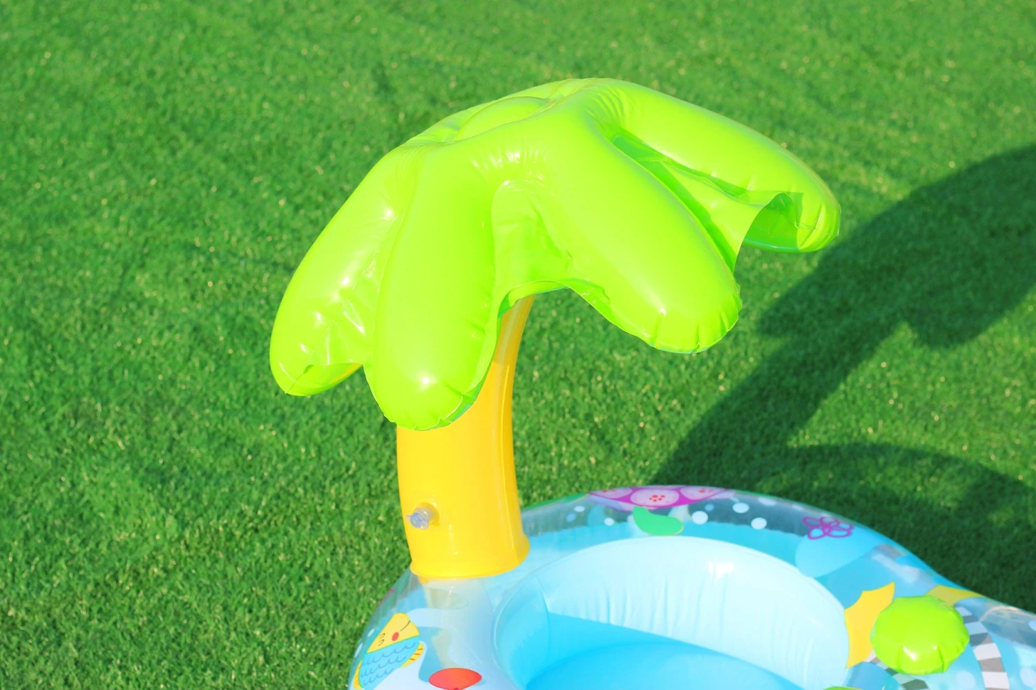 ProBaby Inflatable Baby & Parent Swimming Ring Float With Sun Canopy 11 ProBaby Inflatable Baby & Parent Swimming Ring Float With Sun Canopy - Image 11