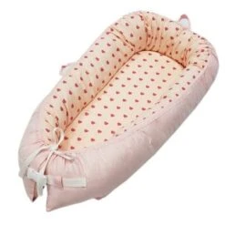 ProBaby Portable Baby Nest Bed For Newborn Baby- Size 80*50cm -Baby Products Store probaby portable baby nest bed for newborn baby size 80 50cm 2 baby toddler sleepwear proactive baby baby nest bed for newborn baby i co sleeping baby lounger i organic baby incline b