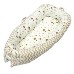 ProBaby Portable Baby Nest Bed For Newborn Baby- Size 80*50cm -Baby Products Store probaby portable baby nest bed for newborn baby size 80 50cm 3 baby toddler sleepwear proactive baby baby nest bed for newborn baby i co sleeping baby lounger i organic baby incline b