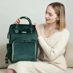 Sunveno Baby Diaper Bag Backpack - Corduroy Design For Little One -Baby Products Store prosunveno baby diaper backpack corduroy baby diaper bag proactive baby prosunveno baby diaper backpack i buy best baby diaper bag for age 0 36 months 31269783601305