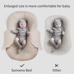 Sunveno™ Luxury Baby Lounger -Baby Products Store prosunveno baby portable nest bed baby lounger proactive baby 36957417406706