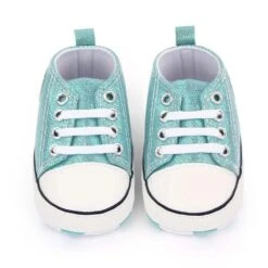 Sequined Canvas Baby Sneakers For Boys/Girls 9 Sequined Canvas Baby Sneakers For Boys/Girls -Baby Products Store sequined canvas baby sneakers for boys girls proactive baby 38029253411058