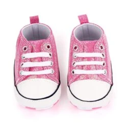 Sequined Canvas Baby Sneakers For Toddlers 9 Sequined Canvas Baby Sneakers For Toddlers -Baby Products Store sequined canvas baby sneakers for toddlers brilliant rosered 0 6 months china proactive baby 38567701905650