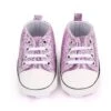 Sequined Canvas Baby Sneakers For Toddlers