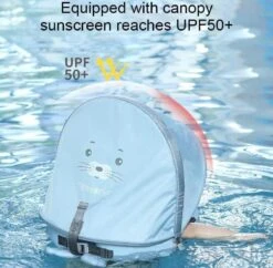 MamboBaby™ Shoulder Infant/Toddler Swim Float With Shade For 8-36 Months -Baby Products Store shoulder infant toddler swim float with shade prd8