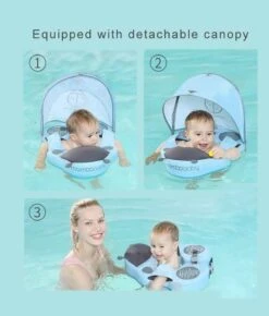 MamboBaby™ Shoulder Infant/Toddler Swim Float With Shade For 8-36 Months -Baby Products Store shoulder infant toddler swim float with shade prd9