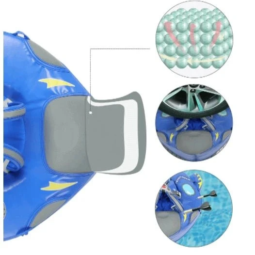 MamboBaby™ Space Rocket Swim Float 6 MamboBaby™ Space Rocket Swim Float - Image 6