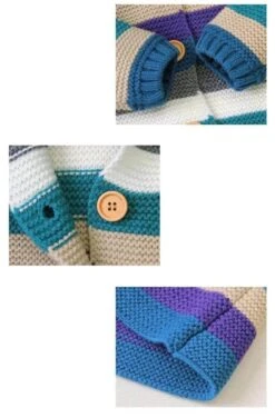 Toddler Baby Boy/Girl Winter Hooded Knitted Sweater -Baby Products Store toddler baby boy girl winter hooded knitted sweater baby clothing proactive baby 37826413625586