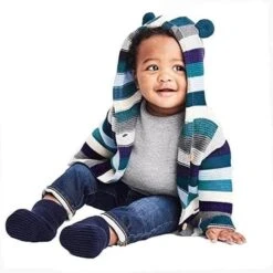 Toddler Baby Boy/Girl Winter Hooded Knitted Sweater -Baby Products Store toddler baby boy girl winter hooded knitted sweater baby clothing proactive baby 37826414575858
