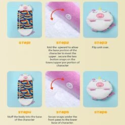 Proactive Baby's Pillow & Sleepy Sack In One -Baby Products Store toddler s sleeping bed teddy bear together proactive baby 37206741942514