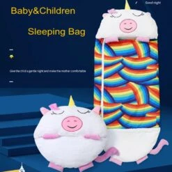 Proactive Baby's Pillow & Sleepy Sack In One -Baby Products Store toddler s sleeping bed teddy bear together proactive baby 37206742237426